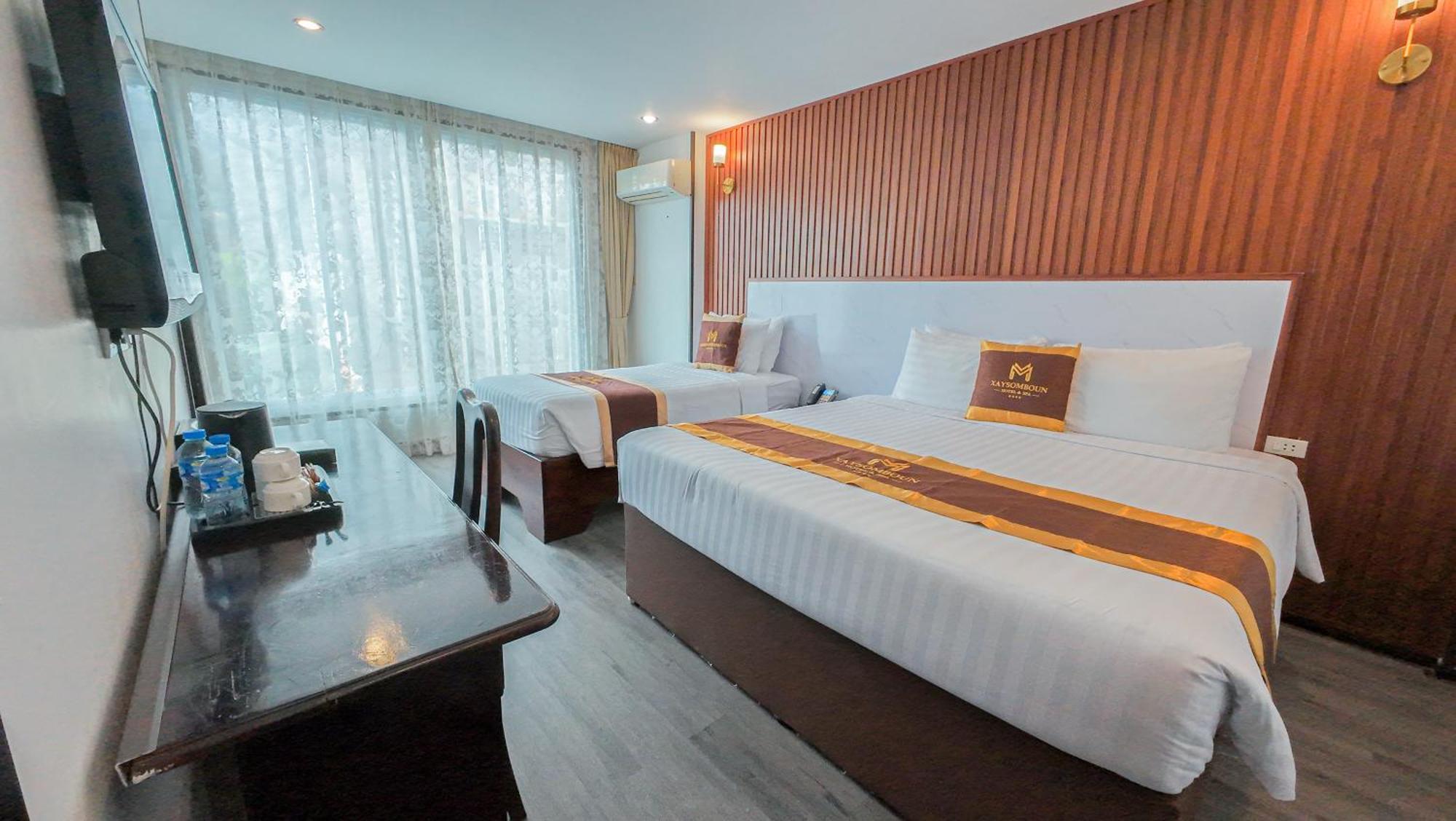 Xaysomboun Hotel & Spa Vientiane Exteriör bild