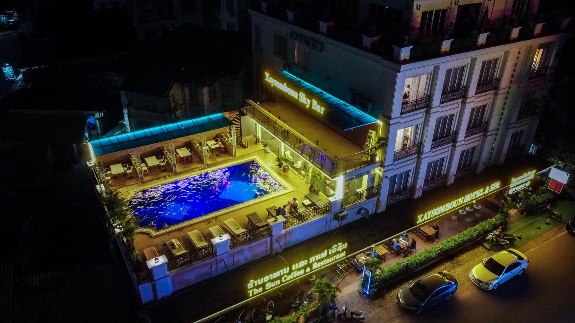 Xaysomboun Hotel & Spa Vientiane Exteriör bild
