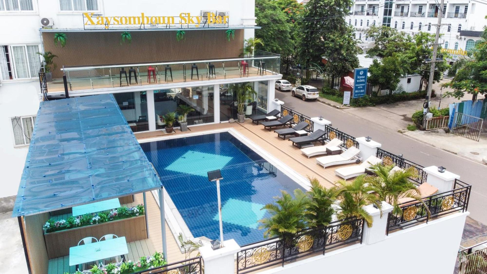 Xaysomboun Hotel & Spa Vientiane Exteriör bild